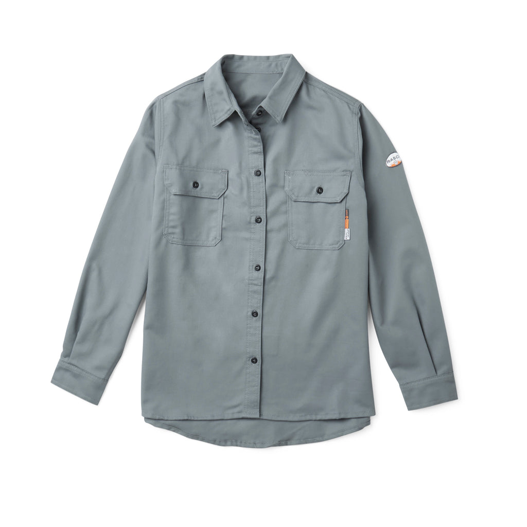 Rasco FR FR1305GY Gray Westex UltraSoft Uniform Shirt