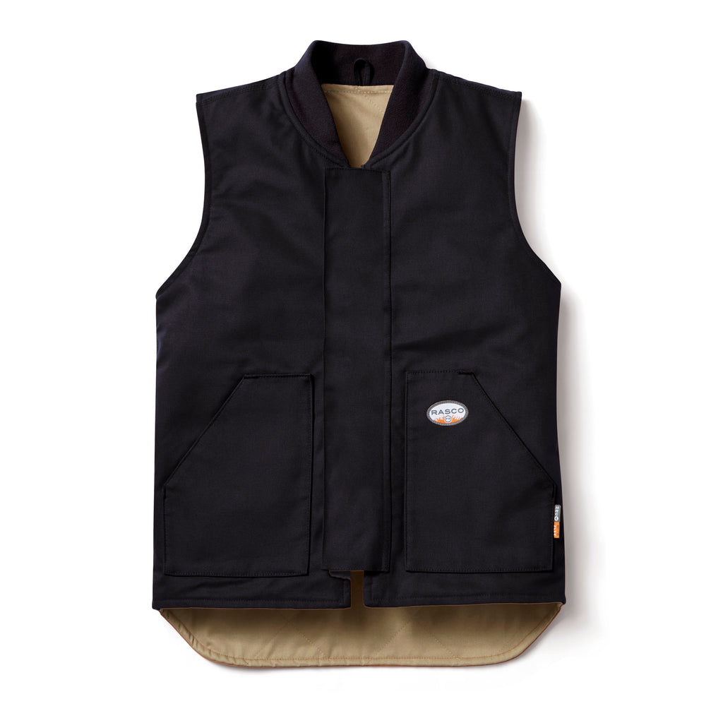 Rasco FR FR1707BK Black Duck Work Vest