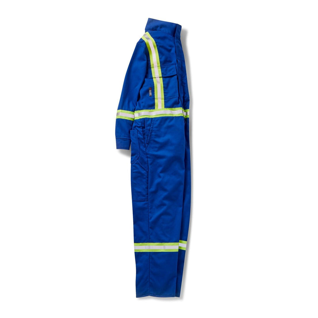 Rasco FR FR3305RB Royal Blue Premium Coveralls with Reflective Trim