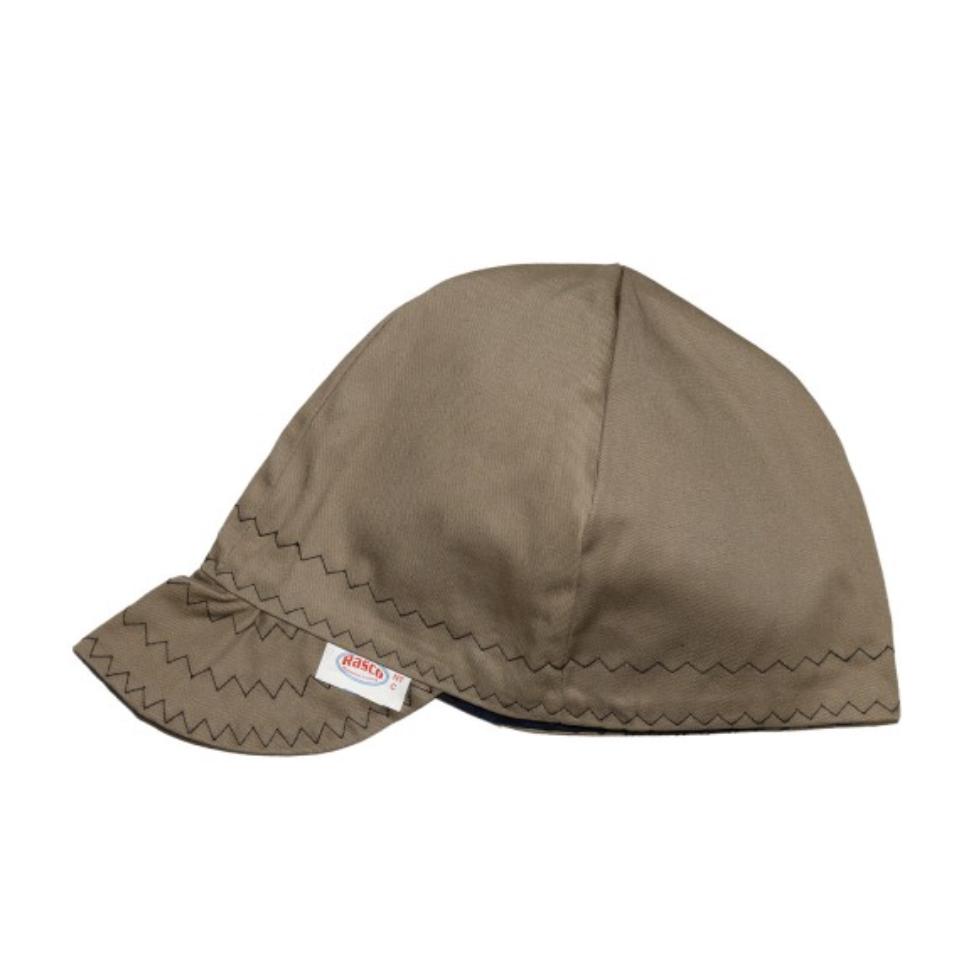 Rasco FR WEL1007 High Crown FR Welding Cap - Khaki