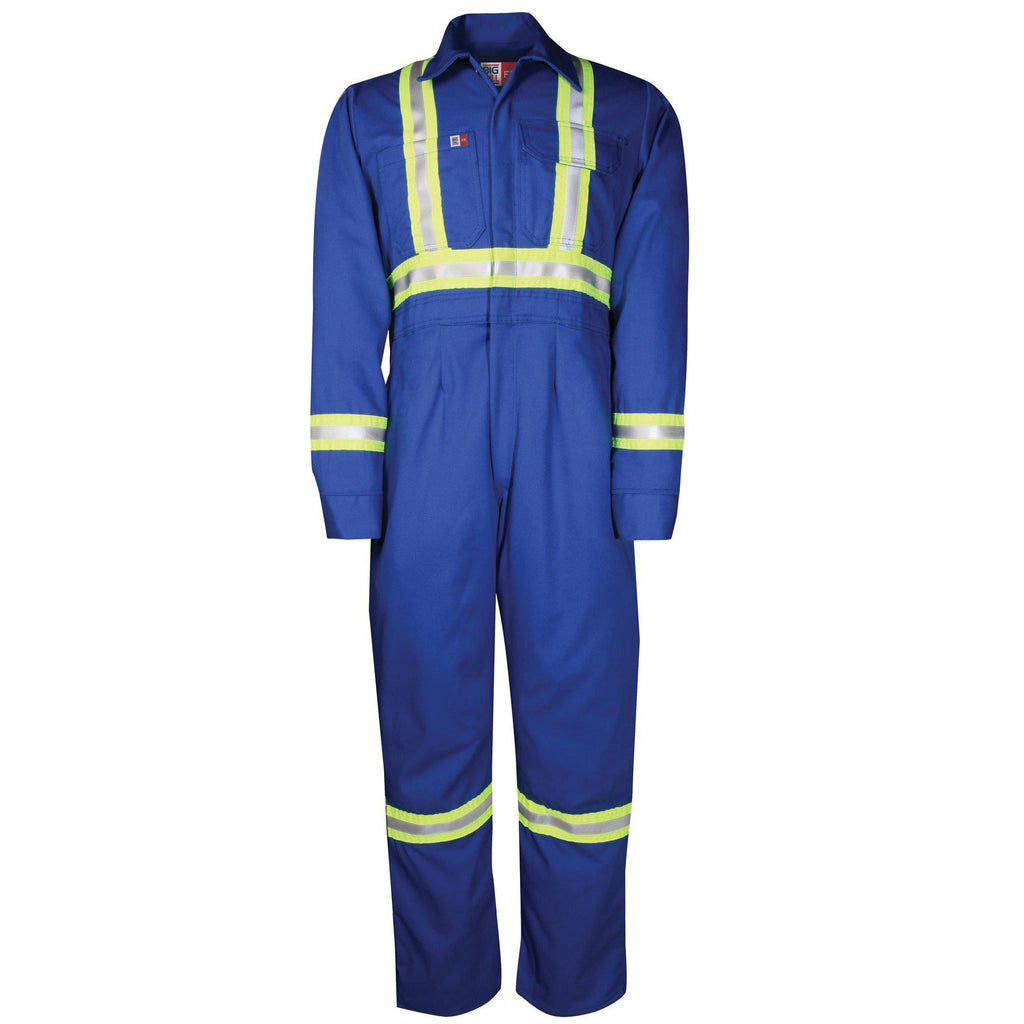 Big Bill FR 1175US7-BLR Royal Blue Women's Unlined Reflective Coverall - Fire Retardant Shirts.com