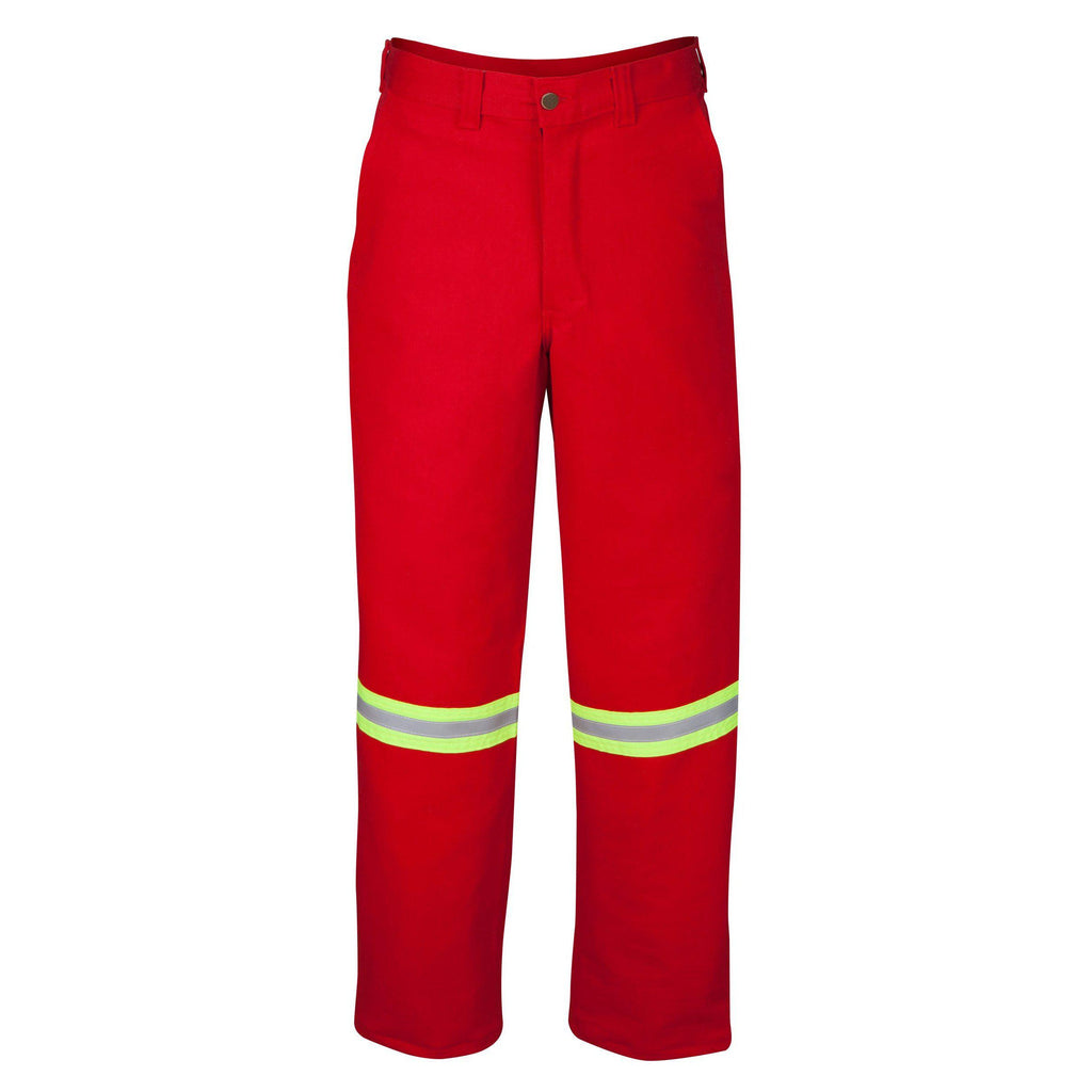 Big Bill FR 1435US9-RED Red Work Pants with Reflective Material - Fire Retardant Shirts.com