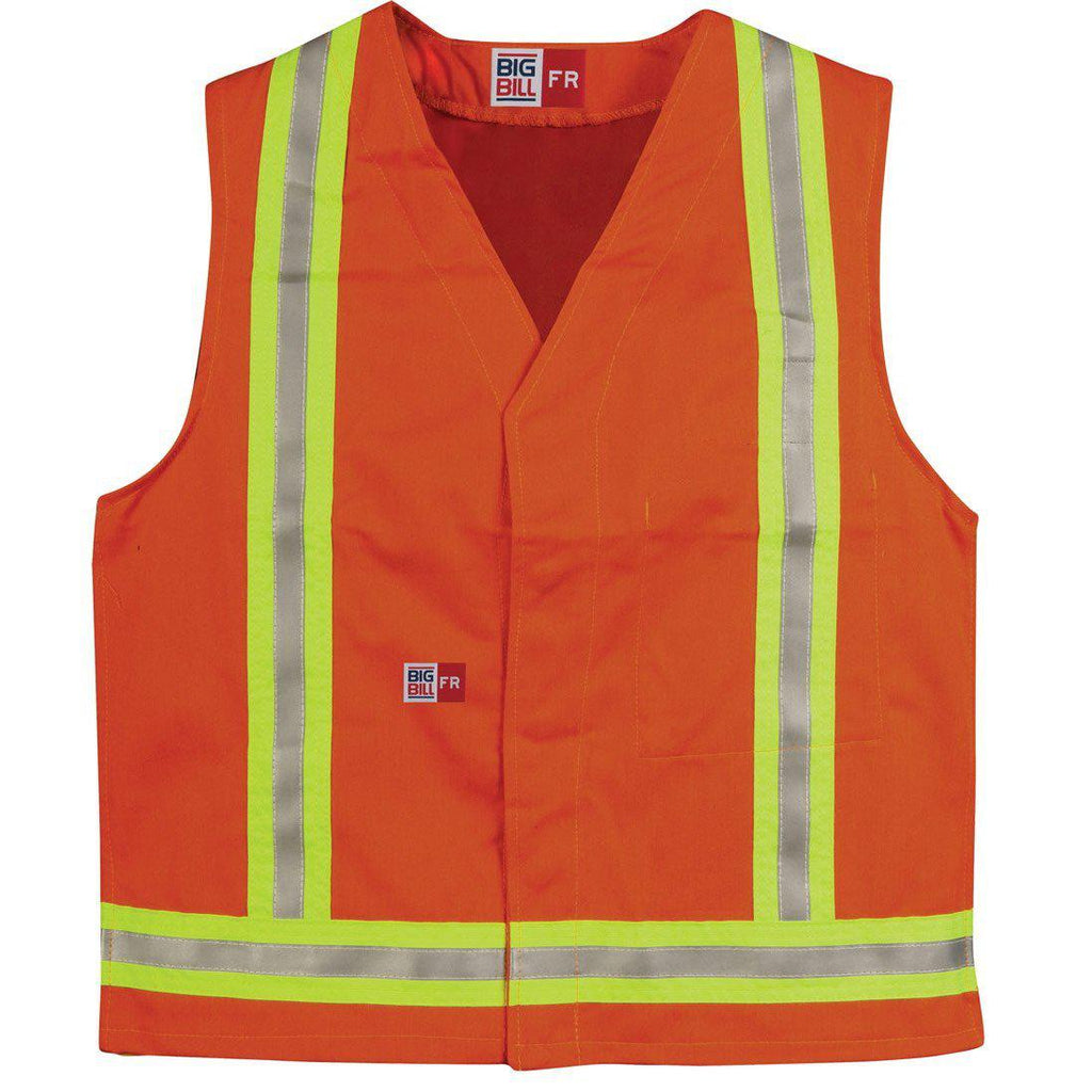 Big Bill FR A624US9 Hi-Vis Reflective Vest - Fire Retardant Shirts.com