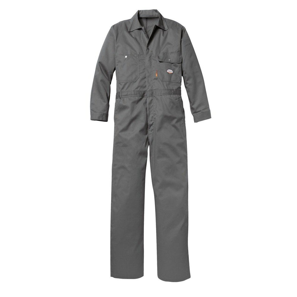 Rasco FR FR2803GY Gray Lightweight Coverall - Fire Retardant Shirts.com