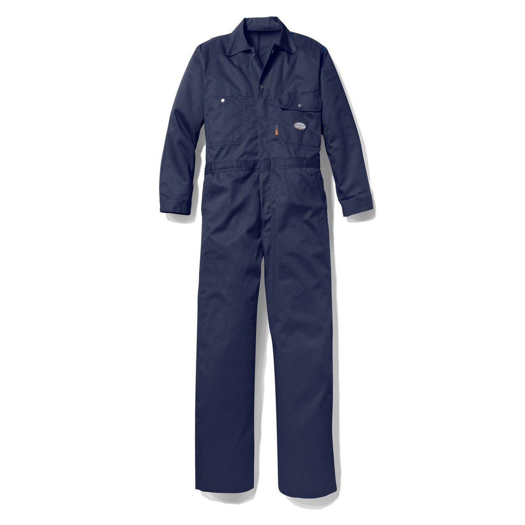 Rasco FR FR2803NV Navy Lightweight Coverall - Fire Retardant Shirts.com