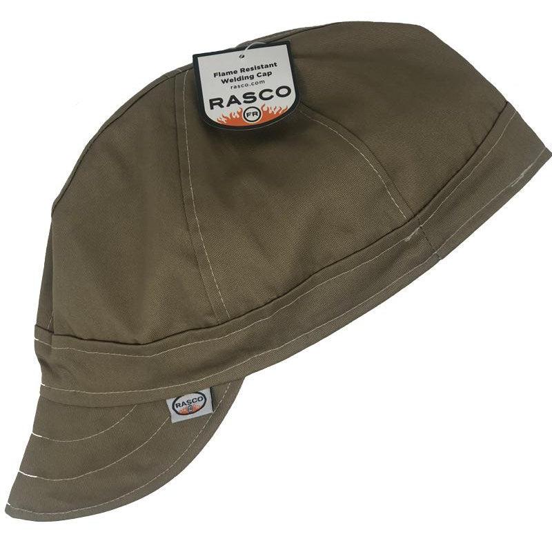 Rasco FR FR7403KH Khaki FR Welding Caps